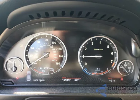 2013 BMW 535 I из США, поврежденный, VIN WBAFR7C5XDC824038